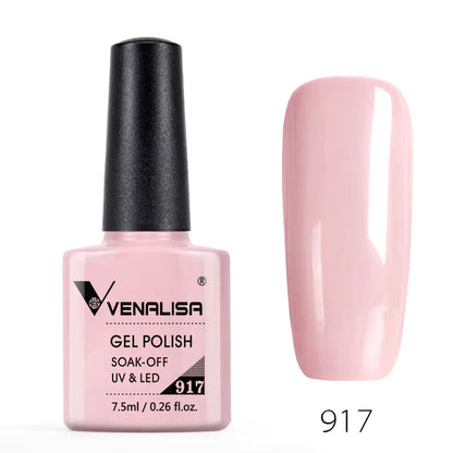 Professional Nail Gel Polish - 60 Colors, TPO-Free, HEMA-Free, Odorless, Organic UV Gel Varnish for Soak-Off Nail Art