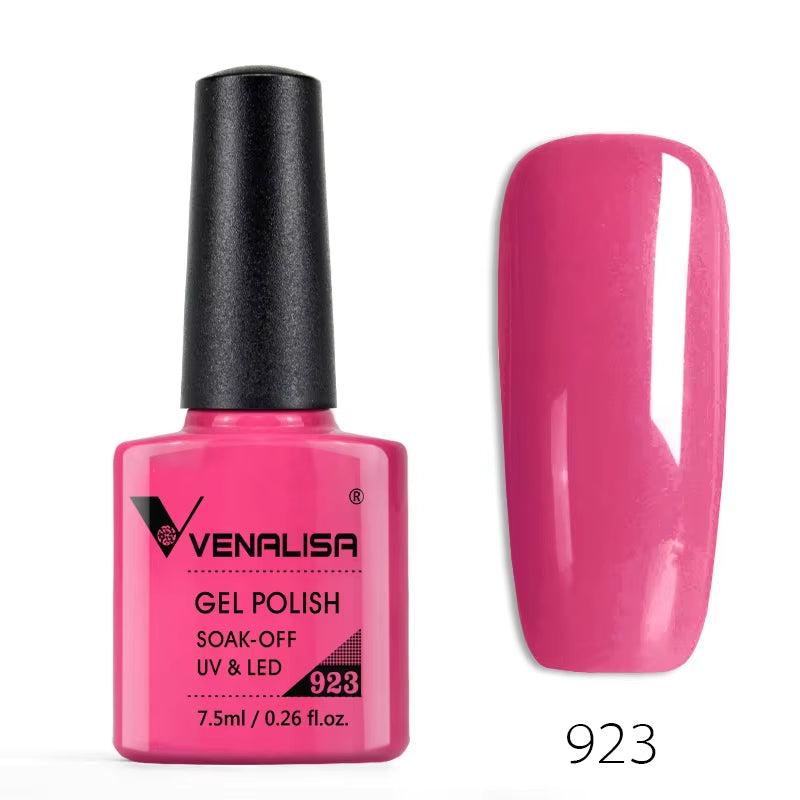Professional Nail Gel Polish - 60 Colors, TPO-Free, HEMA-Free, Odorless, Organic UV Gel Varnish for Soak-Off Nail Art