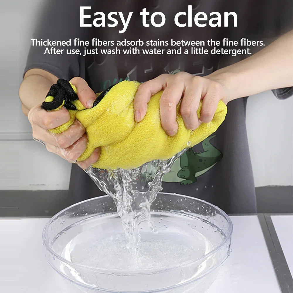 Microfiber Car Wash Towel - 30x30 cm (60 cm) Hemmed Drying Cloth for Vehicle Detailing and Care