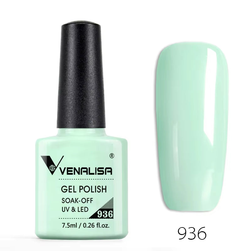 Professional Nail Gel Polish - 60 Colors, TPO-Free, HEMA-Free, Odorless, Organic UV Gel Varnish for Soak-Off Nail Art