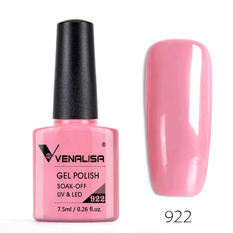Professional Nail Gel Polish - 60 Colors, TPO-Free, HEMA-Free, Odorless, Organic UV Gel Varnish for Soak-Off Nail Art