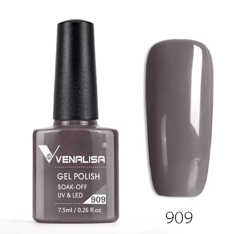 Professional Nail Gel Polish - 60 Colors, TPO-Free, HEMA-Free, Odorless, Organic UV Gel Varnish for Soak-Off Nail Art