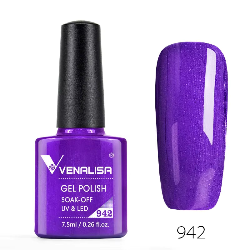 Professional Nail Gel Polish - 60 Colors, TPO-Free, HEMA-Free, Odorless, Organic UV Gel Varnish for Soak-Off Nail Art