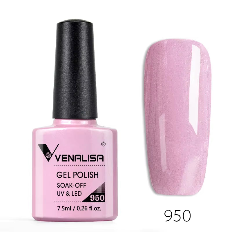 Professional Nail Gel Polish - 60 Colors, TPO-Free, HEMA-Free, Odorless, Organic UV Gel Varnish for Soak-Off Nail Art