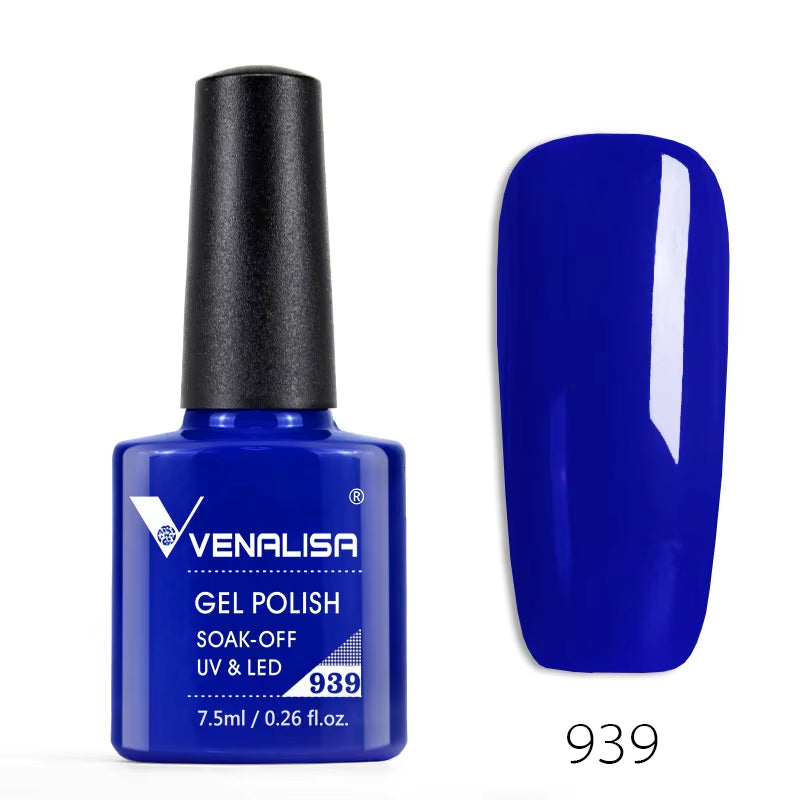 Professional Nail Gel Polish - 60 Colors, TPO-Free, HEMA-Free, Odorless, Organic UV Gel Varnish for Soak-Off Nail Art