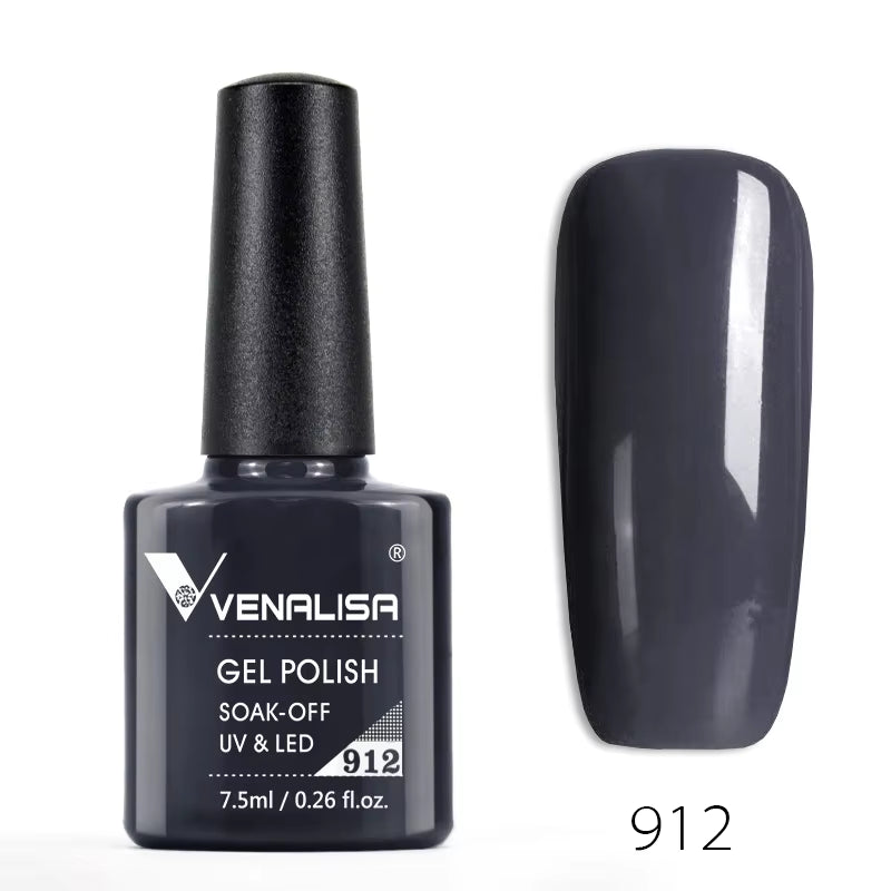 Professional Nail Gel Polish - 60 Colors, TPO-Free, HEMA-Free, Odorless, Organic UV Gel Varnish for Soak-Off Nail Art
