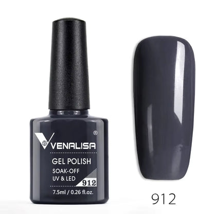 Professional Nail Gel Polish - 60 Colors, TPO-Free, HEMA-Free, Odorless, Organic UV Gel Varnish for Soak-Off Nail Art
