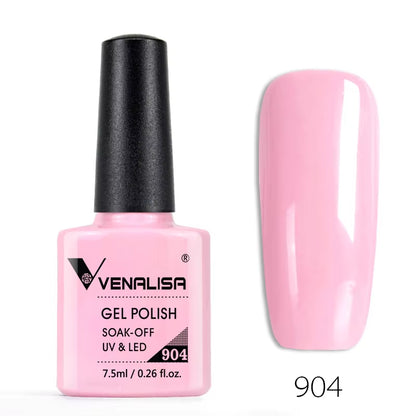Professional Nail Gel Polish - 60 Colors, TPO-Free, HEMA-Free, Odorless, Organic UV Gel Varnish for Soak-Off Nail Art