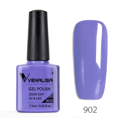 Professional Nail Gel Polish - 60 Colors, TPO-Free, HEMA-Free, Odorless, Organic UV Gel Varnish for Soak-Off Nail Art