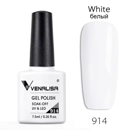 Professional Nail Gel Polish - 60 Colors, TPO-Free, HEMA-Free, Odorless, Organic UV Gel Varnish for Soak-Off Nail Art