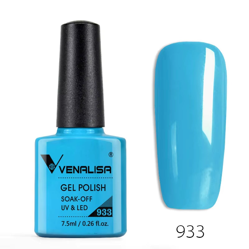 Professional Nail Gel Polish - 60 Colors, TPO-Free, HEMA-Free, Odorless, Organic UV Gel Varnish for Soak-Off Nail Art
