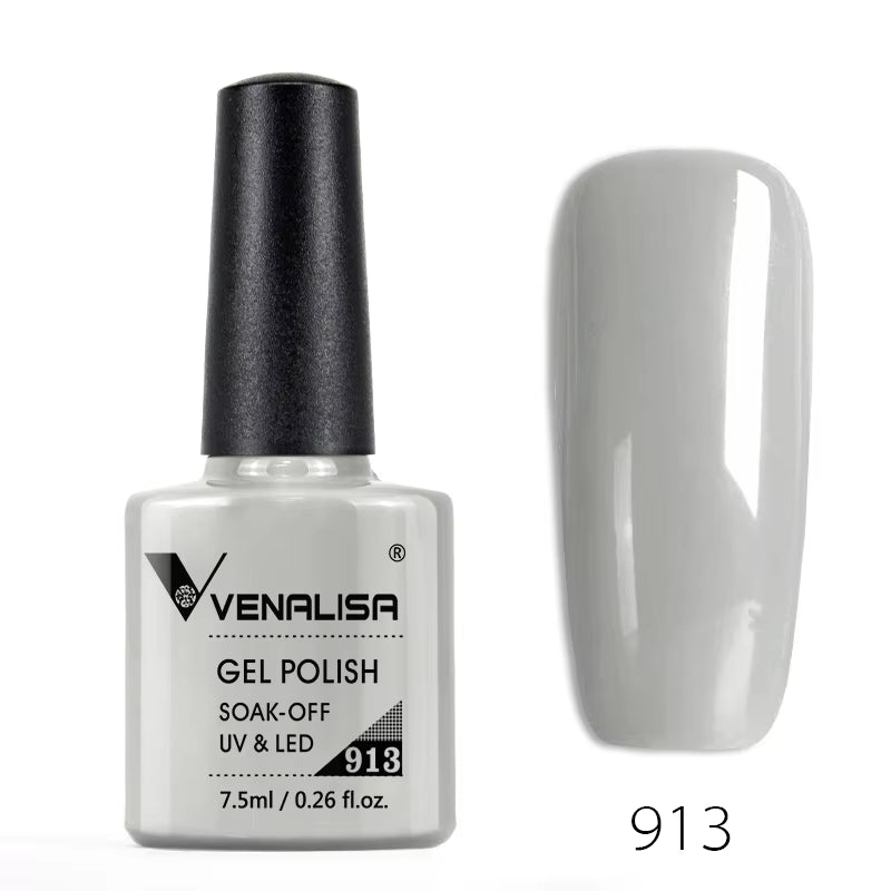 Professional Nail Gel Polish - 60 Colors, TPO-Free, HEMA-Free, Odorless, Organic UV Gel Varnish for Soak-Off Nail Art
