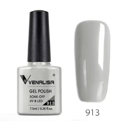 Professional Nail Gel Polish - 60 Colors, TPO-Free, HEMA-Free, Odorless, Organic UV Gel Varnish for Soak-Off Nail Art