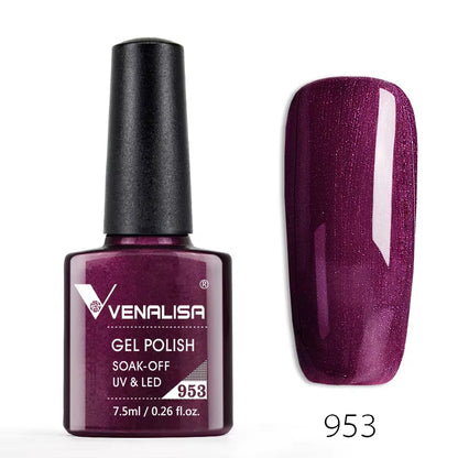 Professional Nail Gel Polish - 60 Colors, TPO-Free, HEMA-Free, Odorless, Organic UV Gel Varnish for Soak-Off Nail Art