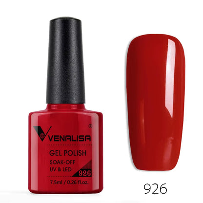 Professional Nail Gel Polish - 60 Colors, TPO-Free, HEMA-Free, Odorless, Organic UV Gel Varnish for Soak-Off Nail Art