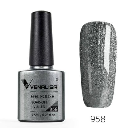 Professional Nail Gel Polish - 60 Colors, TPO-Free, HEMA-Free, Odorless, Organic UV Gel Varnish for Soak-Off Nail Art
