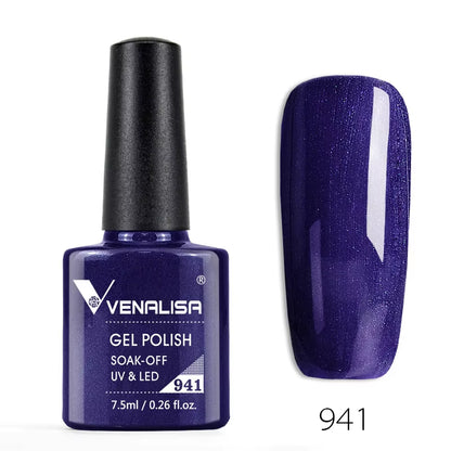 Professional Nail Gel Polish - 60 Colors, TPO-Free, HEMA-Free, Odorless, Organic UV Gel Varnish for Soak-Off Nail Art