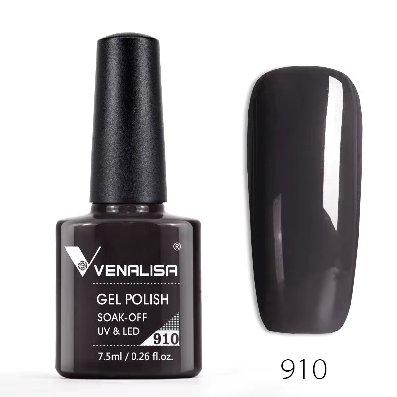Professional Nail Gel Polish - 60 Colors, TPO-Free, HEMA-Free, Odorless, Organic UV Gel Varnish for Soak-Off Nail Art