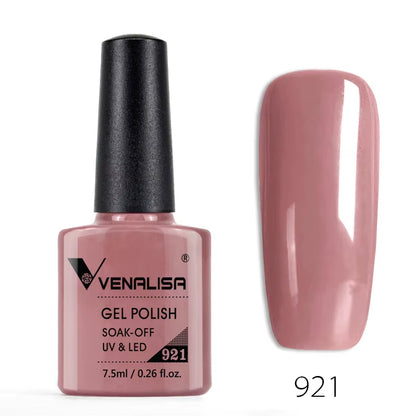 Professional Nail Gel Polish - 60 Colors, TPO-Free, HEMA-Free, Odorless, Organic UV Gel Varnish for Soak-Off Nail Art