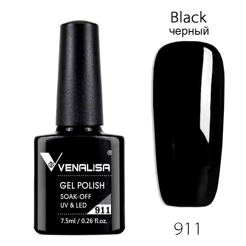 Professional Nail Gel Polish - 60 Colors, TPO-Free, HEMA-Free, Odorless, Organic UV Gel Varnish for Soak-Off Nail Art