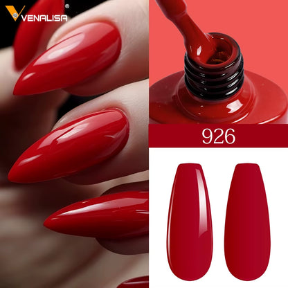 Professional Nail Gel Polish - 60 Colors, TPO-Free, HEMA-Free, Odorless, Organic UV Gel Varnish for Soak-Off Nail Art