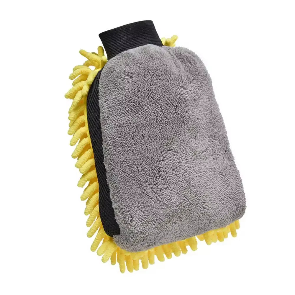 Coral Mitt Car Wash Glove - Soft, Anti-Scratch Cleaning Tool for Car Waxing and Detailing