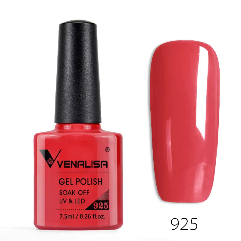 Professional Nail Gel Polish - 60 Colors, TPO-Free, HEMA-Free, Odorless, Organic UV Gel Varnish for Soak-Off Nail Art
