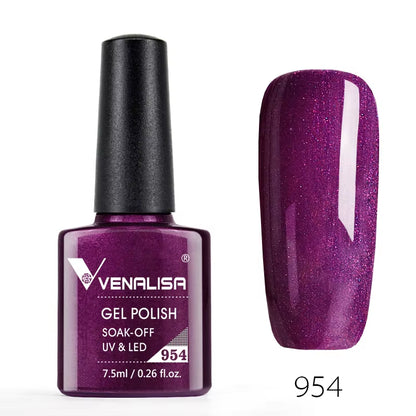 Professional Nail Gel Polish - 60 Colors, TPO-Free, HEMA-Free, Odorless, Organic UV Gel Varnish for Soak-Off Nail Art